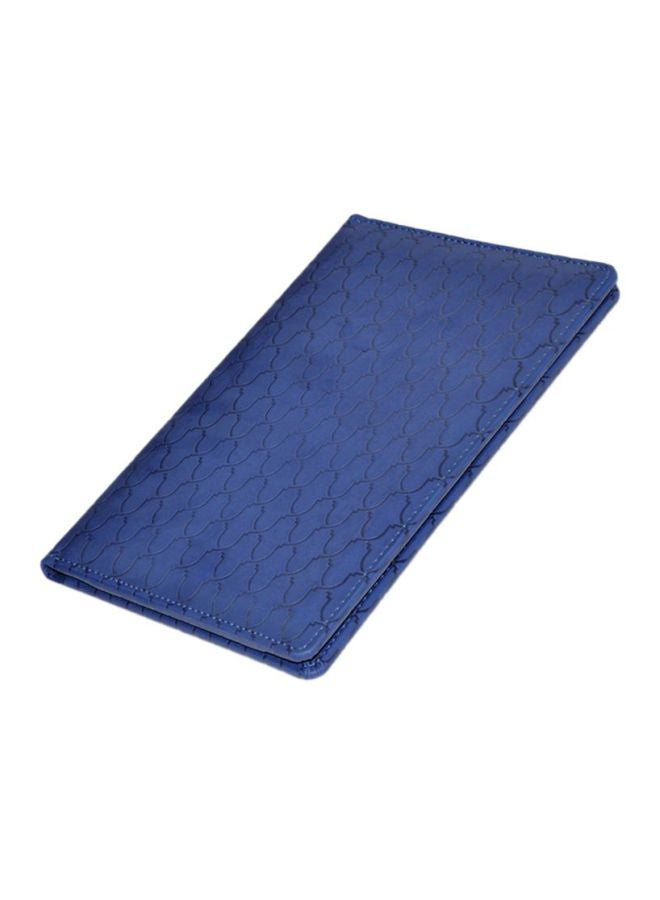 إف اي أس  ملف فواتير تنفيذي مع غطاء قلاب مغناطيسي أزرق - Image 1