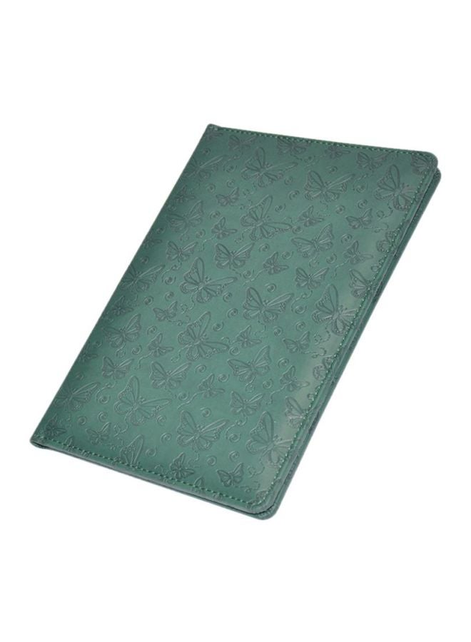 إف اي أس  ملف فواتير تنفيذي مع غطاء قلاب مغناطيسي أخضر - Image 1