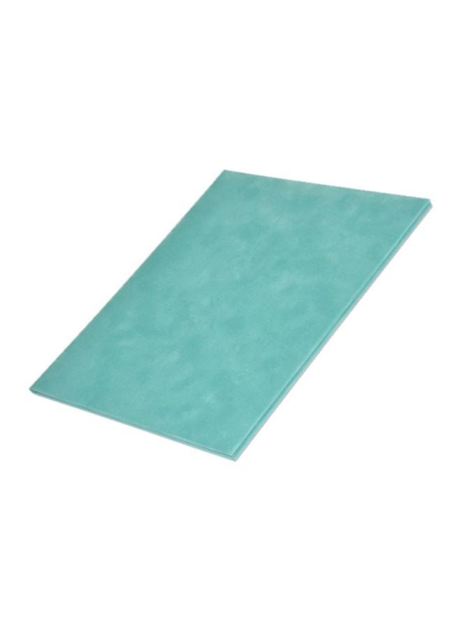 إف اي أس  حافظة شهادات مقاس A4 أخضر فاتح مخملي - Image 1