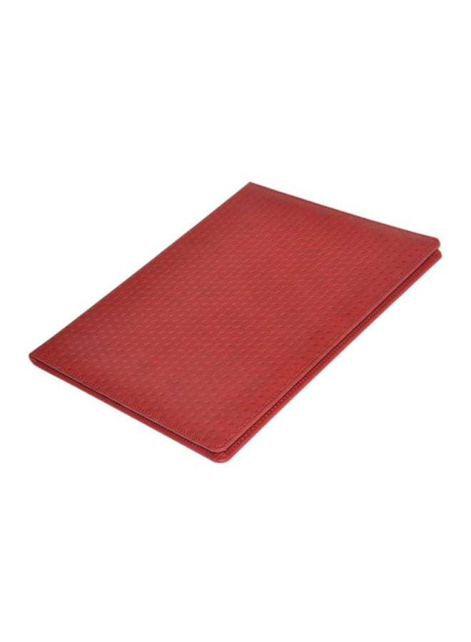 إف اي أس  مجلد شهادات مقاس A4 بغطاء مبطن من جانب واحد كستنائي - Image 1