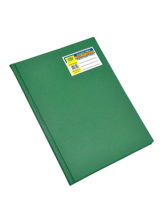 إف اي أس  ملف أوراق يحتوي على 50 جيباً أخضر - Image 1