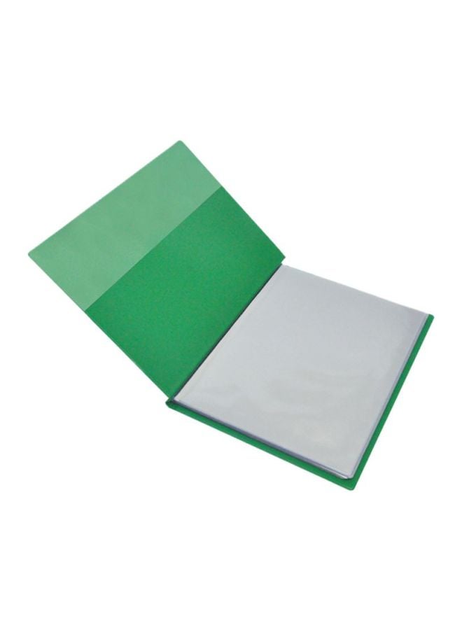 إف اي أس  ملف أوراق يحتوي على 50 جيباً أخضر - Image 2