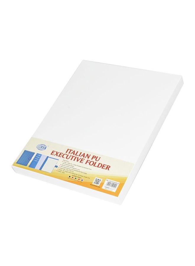 FIS Executive Folder With Writing Pad Blue - Image 3