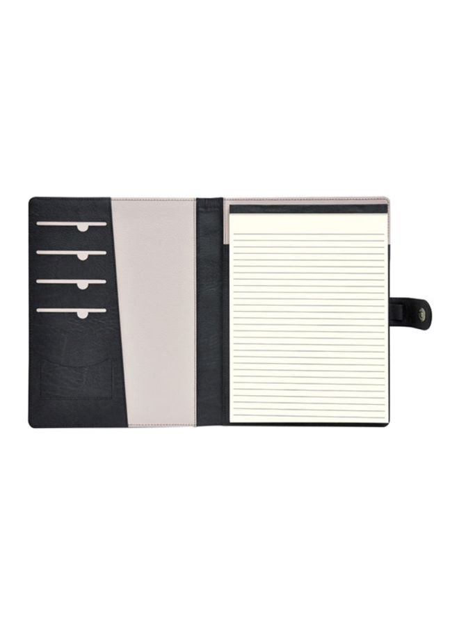 إف اي أس  حافظة ملفات إدارية مزودة بلوحة للكتابة أسود - Image 2