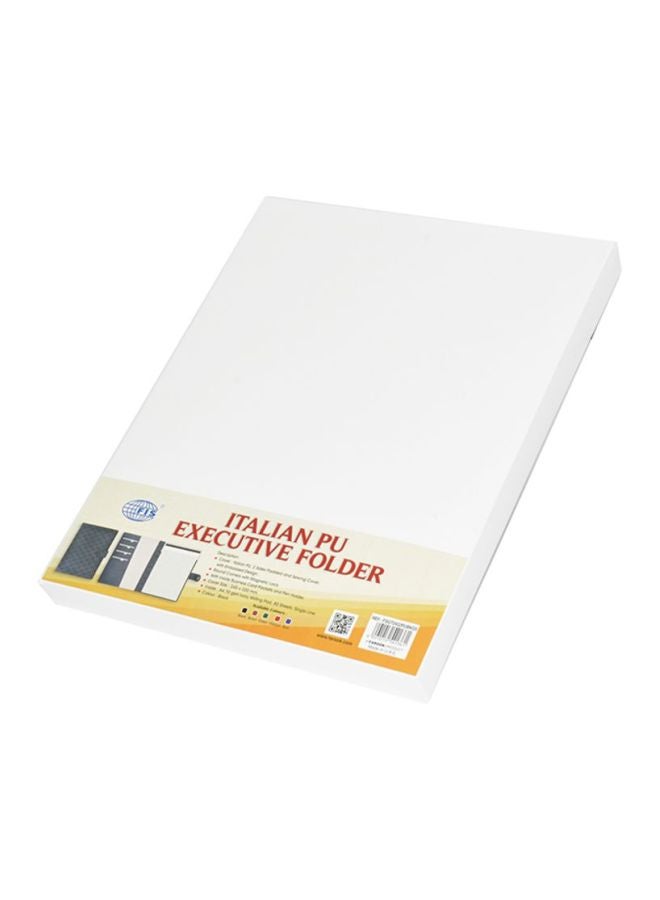 FIS Executive Folder With Writing Pad Black - Image 3