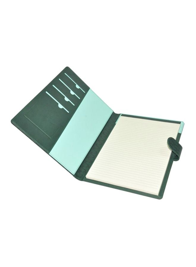 FIS Executive Folder With Writing Pad Green - Image 2
