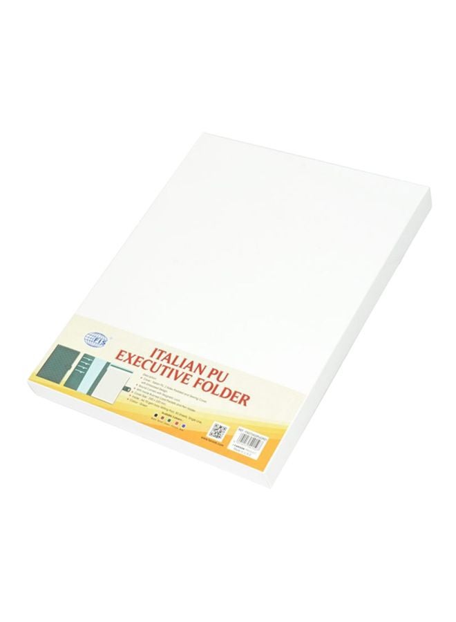 FIS Executive Folder With Writing Pad Green - Image 3