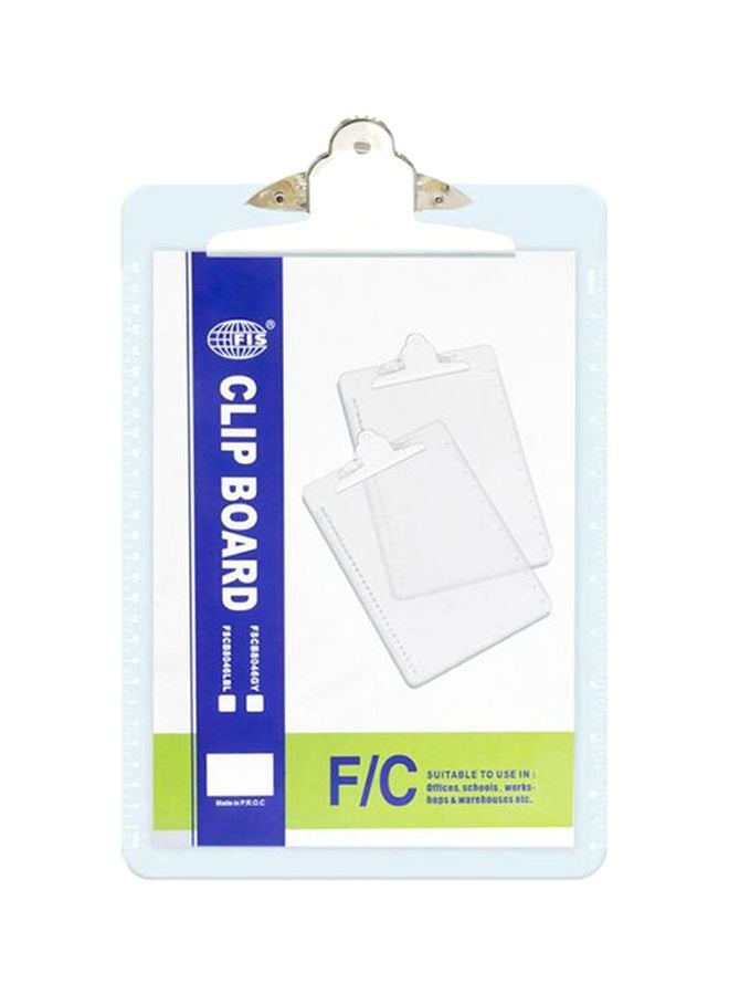 FIS Acrylic Clip Board Blue