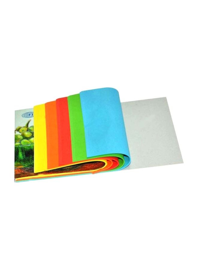 إف اي أس  مجموعة دفاتر رسم ملونة مقاس A5 من 10 قطع متعدد الألوان - Image 2