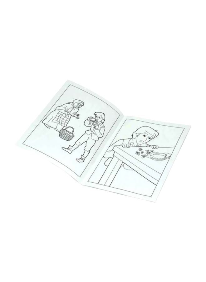 FIS 12-Piece A5 Coloring Book Set Multicolour - Image 2