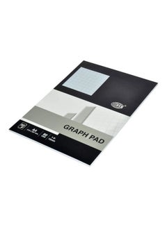 FIS 10-Piece A4 Graph Pad Black/White  - Image 2