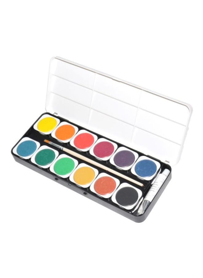 FIS Artmate Watercolour With Brush Blue/Red/Yellow - Image 1