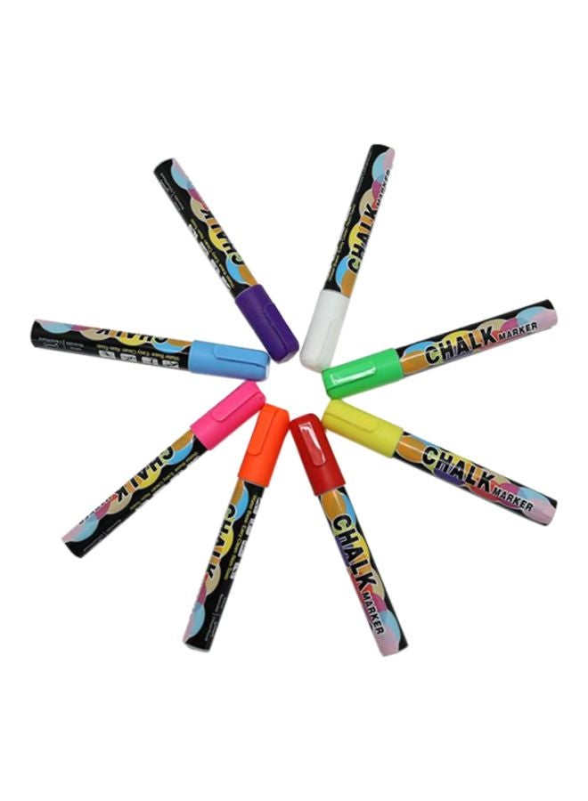 شاربدو أقلام ألوان مائية - 8 قطع متعدد الألوان - Image 1