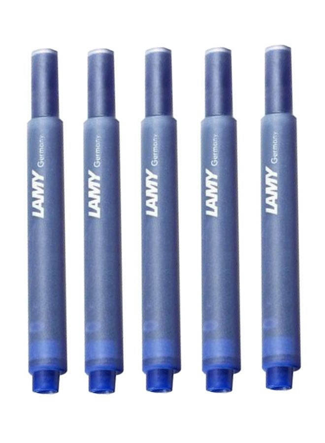 Pack Of 5 Fountain Pen Ink Cartridge Blue - v1615915168/N36340783A_1