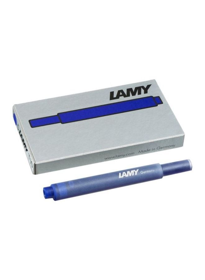 LAMY - Pack Of 5 Fountain Pen Ink Cartridge Blue - Image 1