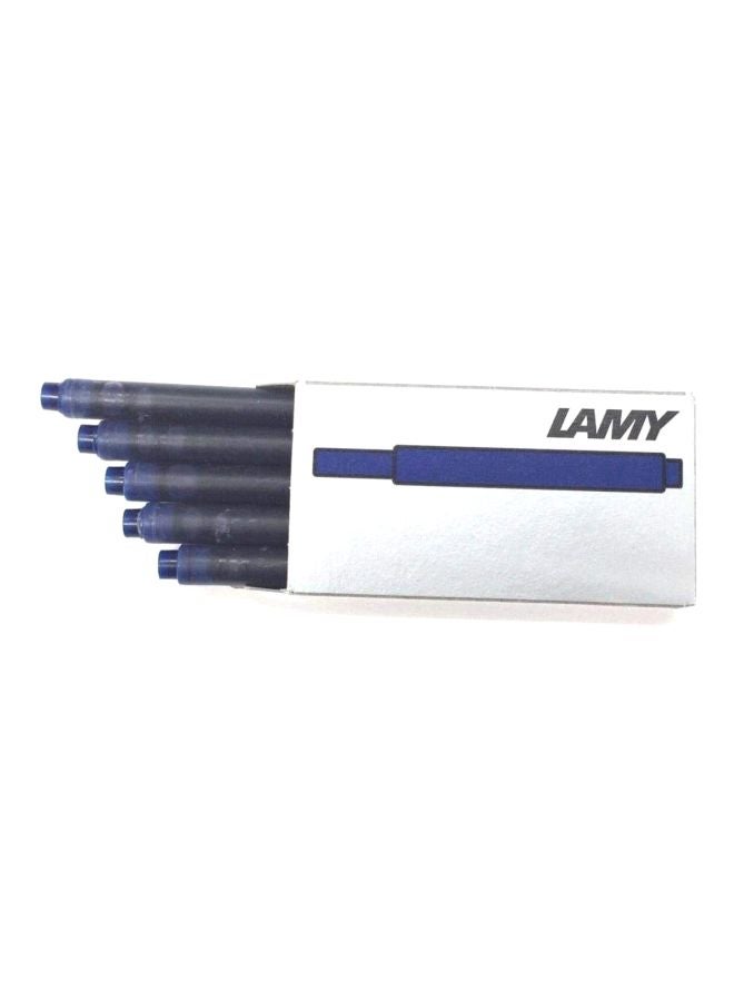 LAMY - Pack Of 5 Fountain Pen Ink Cartridge Blue - Image 1