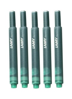 Pack Of 5 Fountain Pen Ink Cartridge Green - v1615915168/N36340785A_1