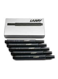 LAMY Pack Of 5 Fountain Pen Ink Cartridges Black  - Image 5