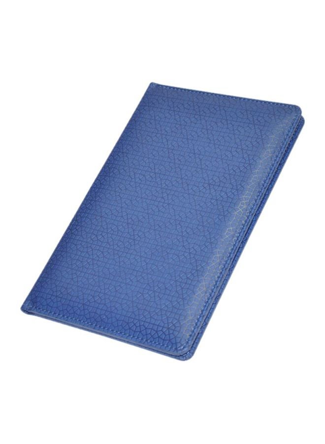 إف اي أس  ملف فواتير تنفيذي مع غطاء قلاب مغناطيسي أزرق - Image 1