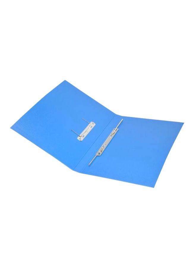 إف اي أس  مجلد لنقل الأوراق مصنوع من البولي بروبيلين ومزود بمشبك تثبيت أزرق - Image 2