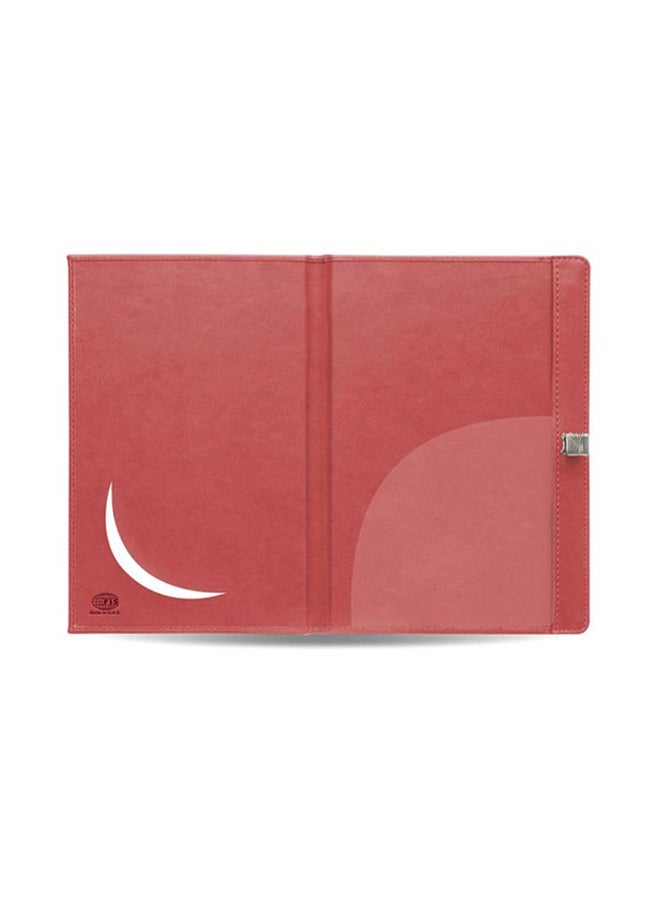 FIS Bill Folder With Pen Holder Maroon/White - Image 2