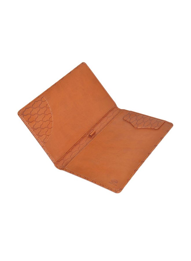 FIS Executive Bill Folder With Magnet Flap Brown - Image 2
