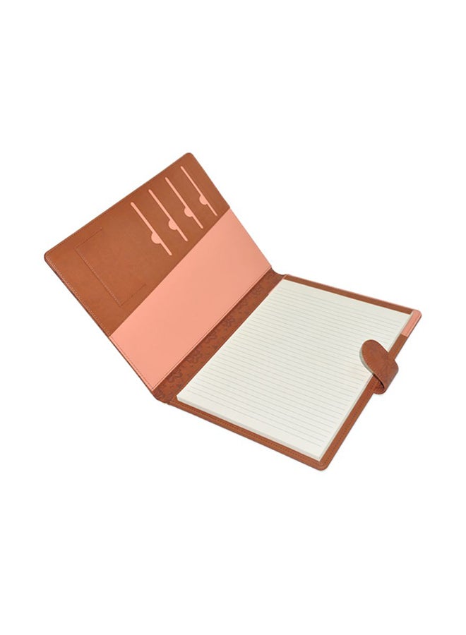FIS Executive Folder With Writing Pad Brown - Image 2