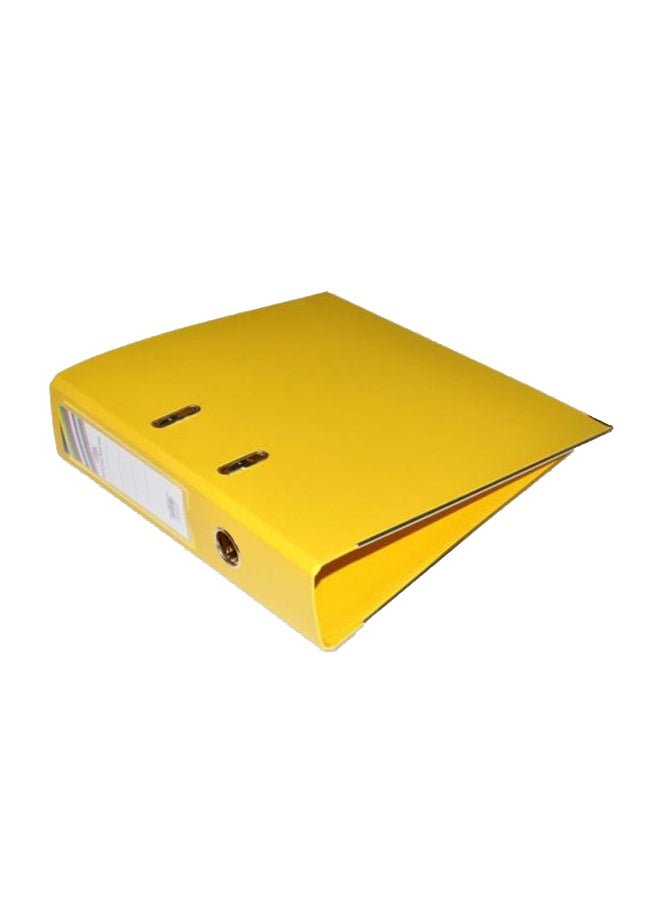 FIS PP Lever Arch Box File Yellow - Image 1
