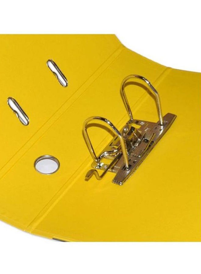 FIS PP Lever Arch Box File Yellow - Image 3