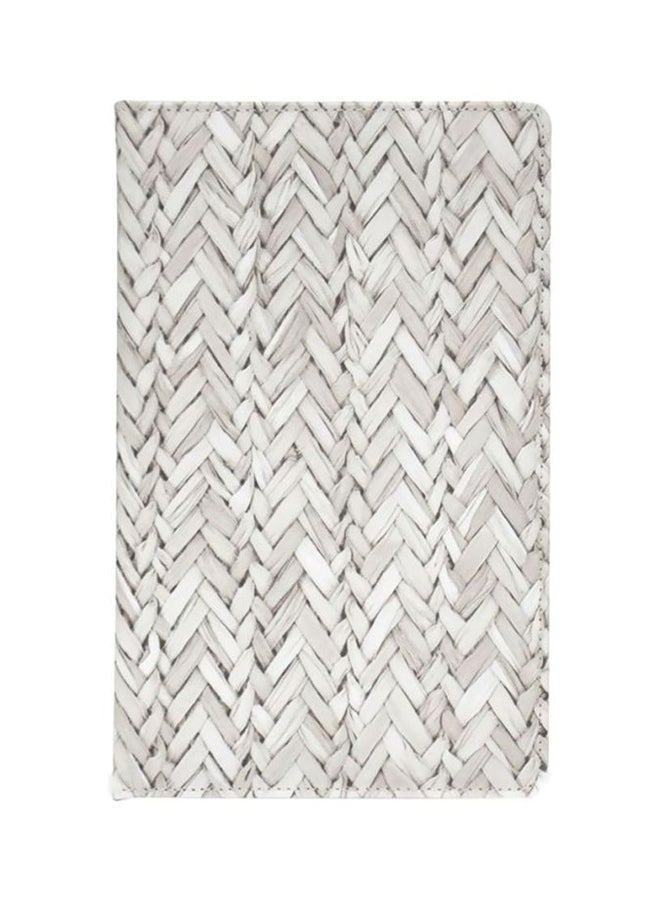 إف اي أس  حافظة فواتير بغطاء مغناطيسي قلاب أبيض - Image 1