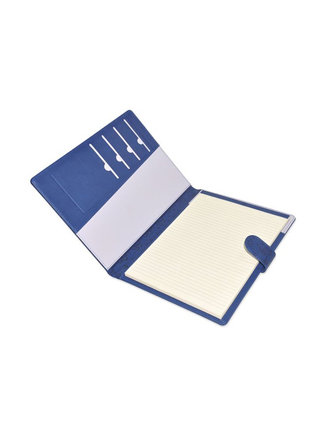 FIS Executive Folder With Writing Pad Blue/Black - Image 2