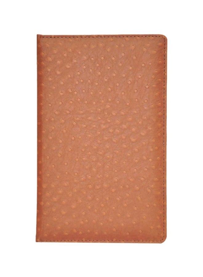 إف اي أس  حافظة فواتير بغطاء مغناطيسي قلاب بني - Image 1