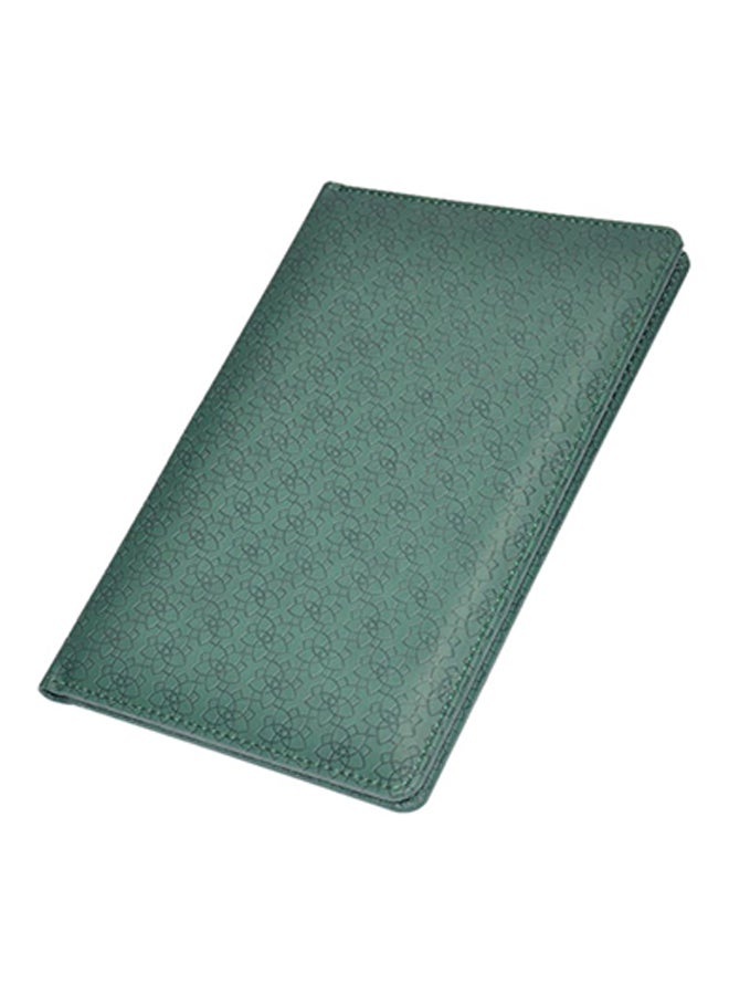FIS Executive Bill Folder With Magnet Flap Green/Black - Image 1