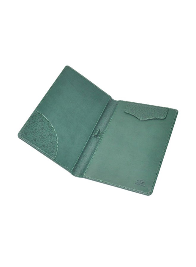 FIS Executive Bill Folder With Magnet Flap Green/Black - Image 2