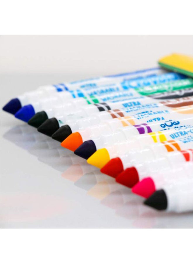 Crayola 12-Piece Ct Ultra-Clean Washable Markers Red/Blue/Yellow - Image 2