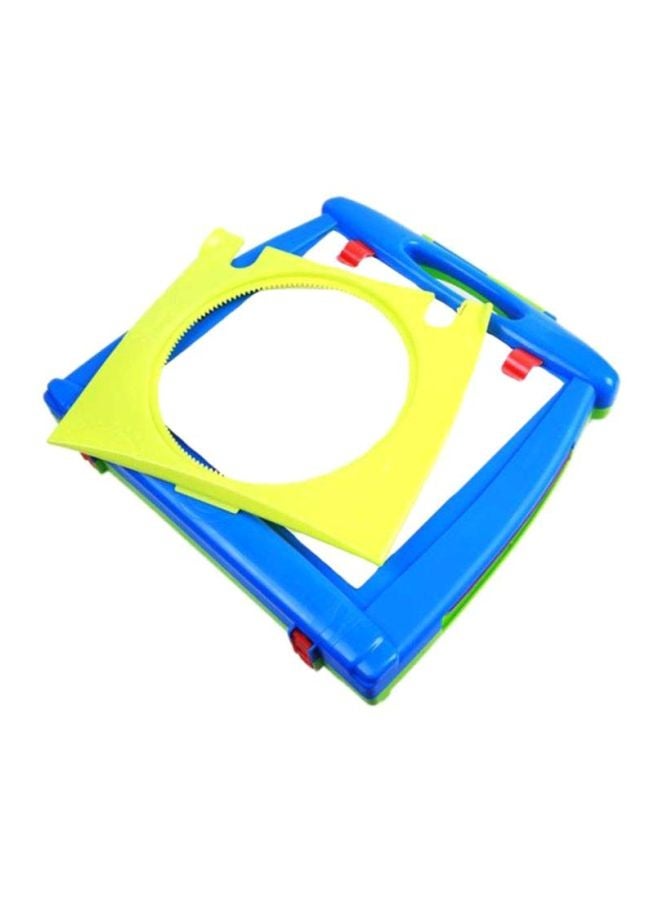 كرايولا لوح رسم آرت ستوديو بتصميم حلزوني 4 في 1 33.52x10.6x12.3سم - Image 1