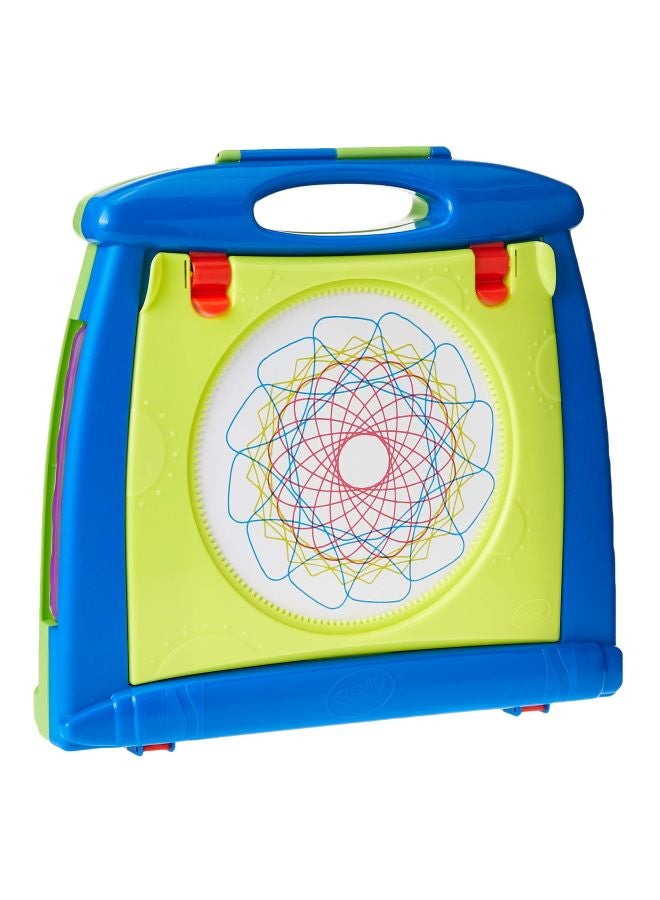 كرايولا لوح رسم آرت ستوديو بتصميم حلزوني 4 في 1 33.52x10.6x12.3سم - Image 3