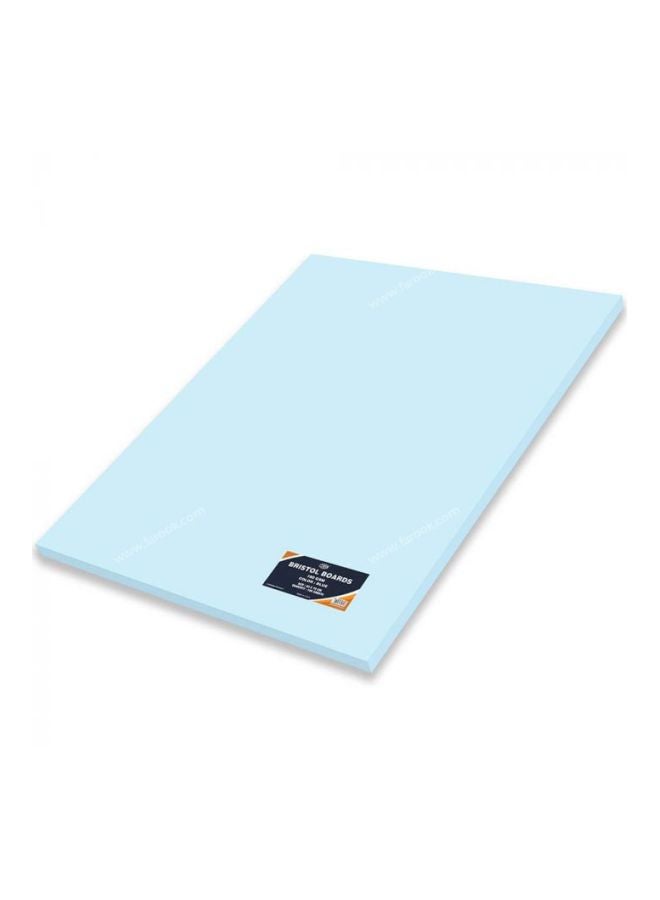 FIS 100-Piece Bristol Board 50x70cm Blue/Pink/Yellow - Image 2