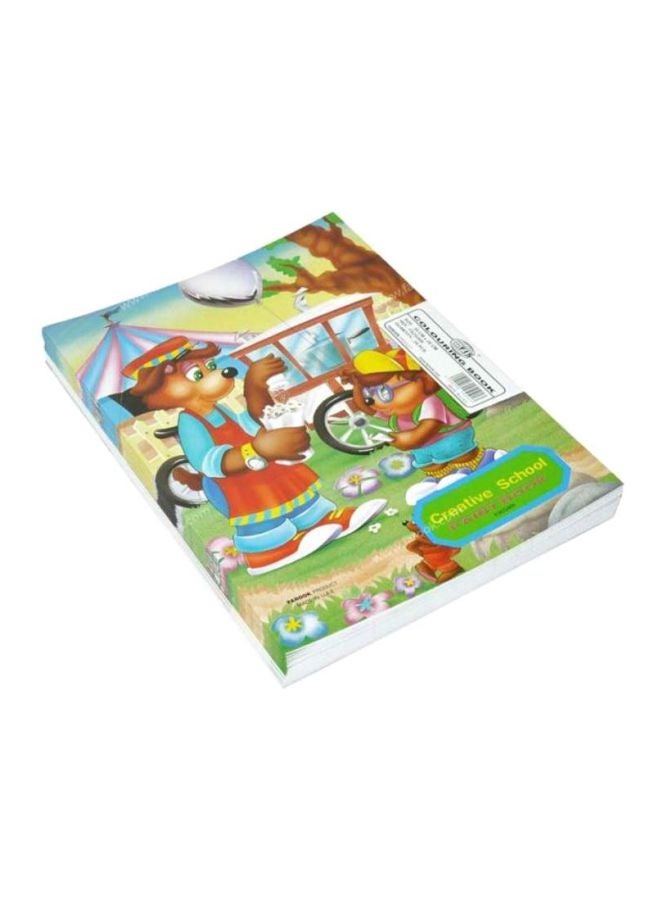 FIS 24-Piece Paint Book Set Multicolour - Image 1