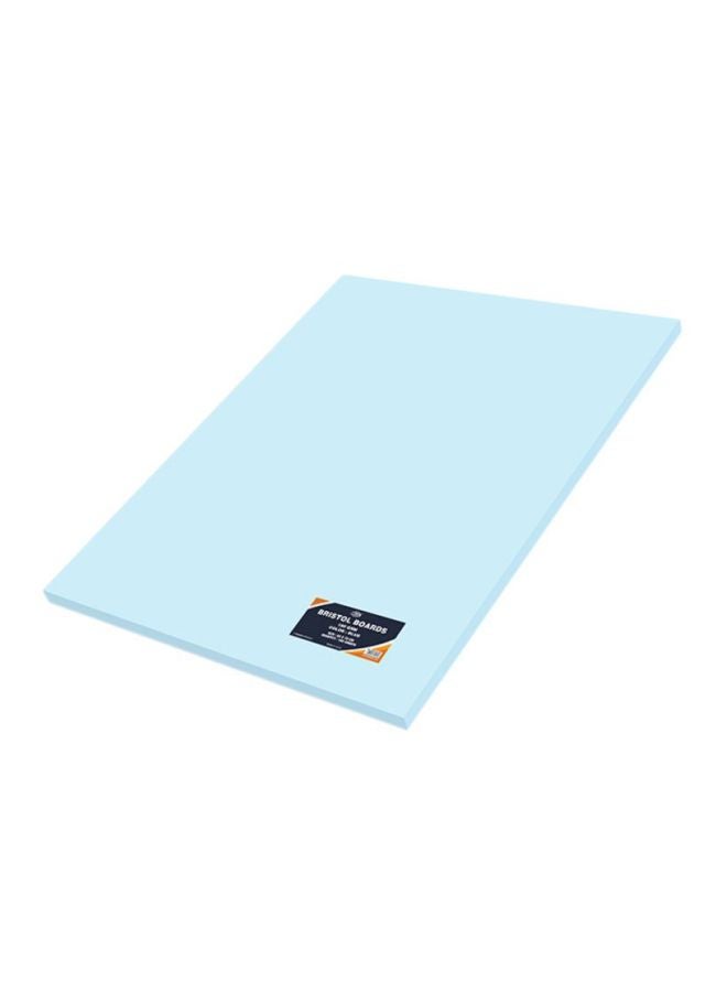 FIS 50-Piece Bristol Board Blue - Image 2
