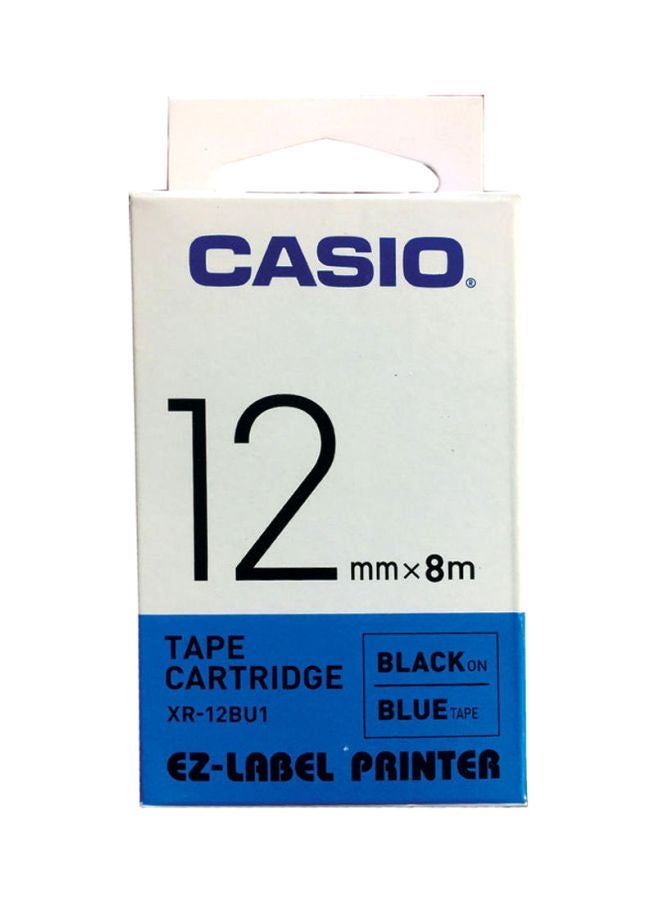 CASIO - Tape Cassette Black/Blue - Image 1