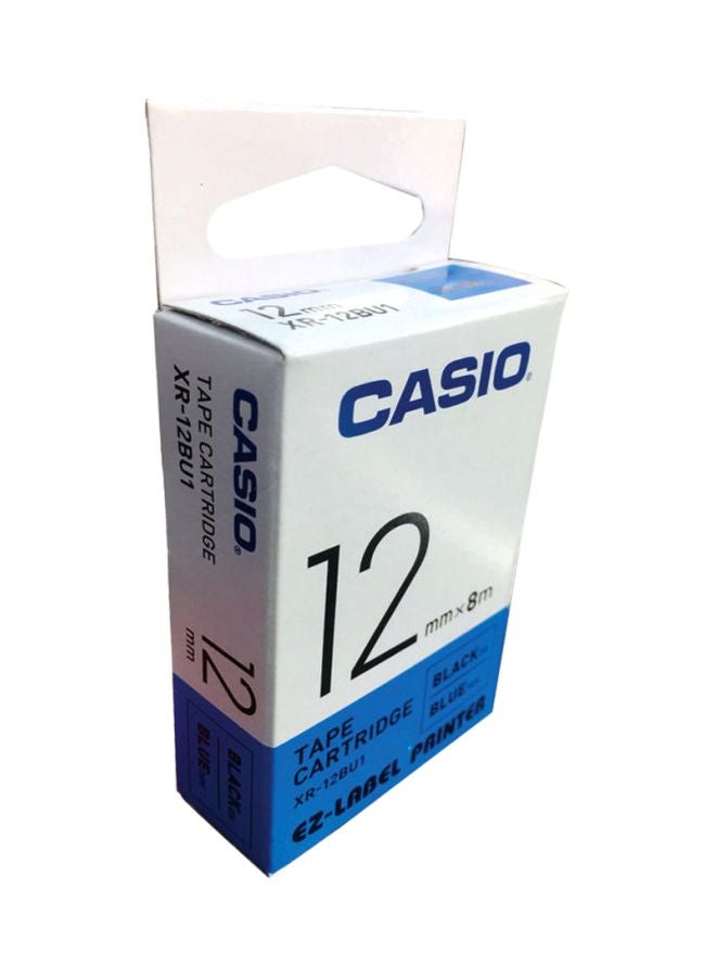 CASIO - Tape Cassette Black/Blue - Image 1