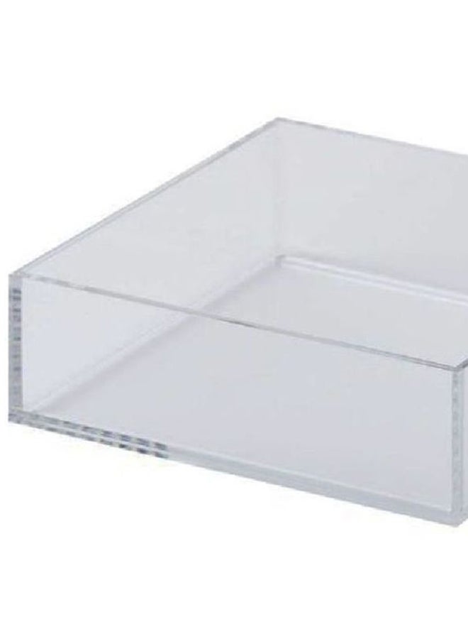 Stackable Desktop Shelve Box Clear