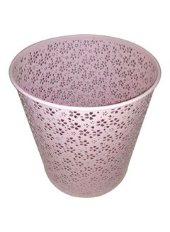 FIS Butterfly Pattern Waste Bin Pink 