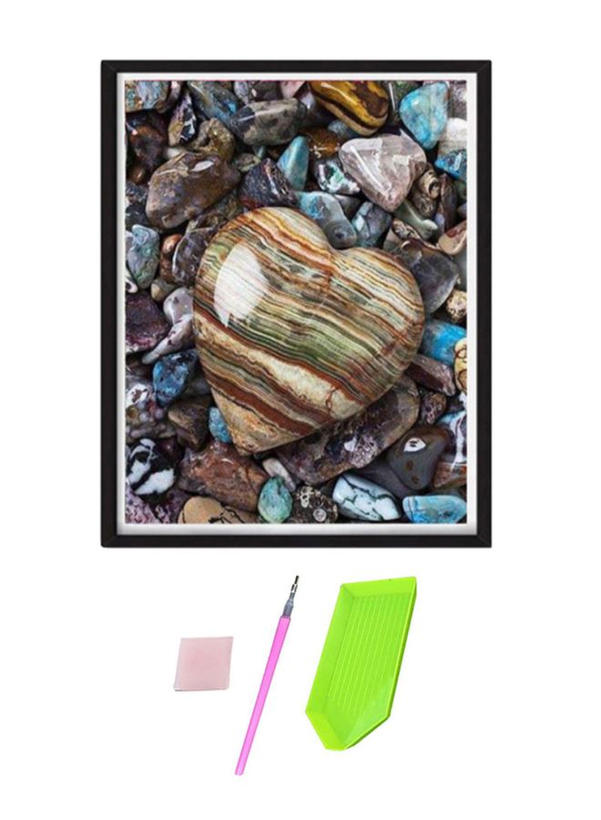 Beauenty Premium Full Drill DIY Diamond Painting Kit Brown/Blue/Black - Image 1