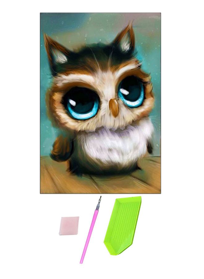 Beauenty Premium Full Drill DIY Diamond Painting Kit Green/White/Brown - Image 1