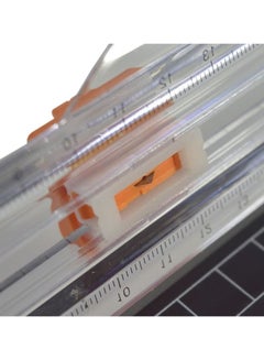 Sharpdo A4 Paper Cutter Black/White/Orange  - Image 5