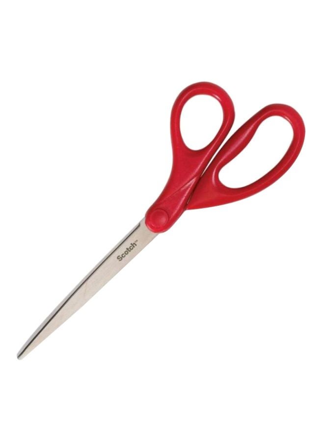 Household Scissor Silver/Red/Black