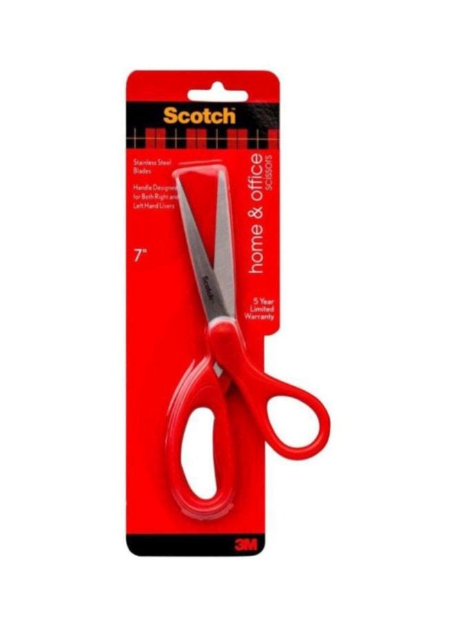 Scotch Home And Office Scissors Red/Silver - Image 3