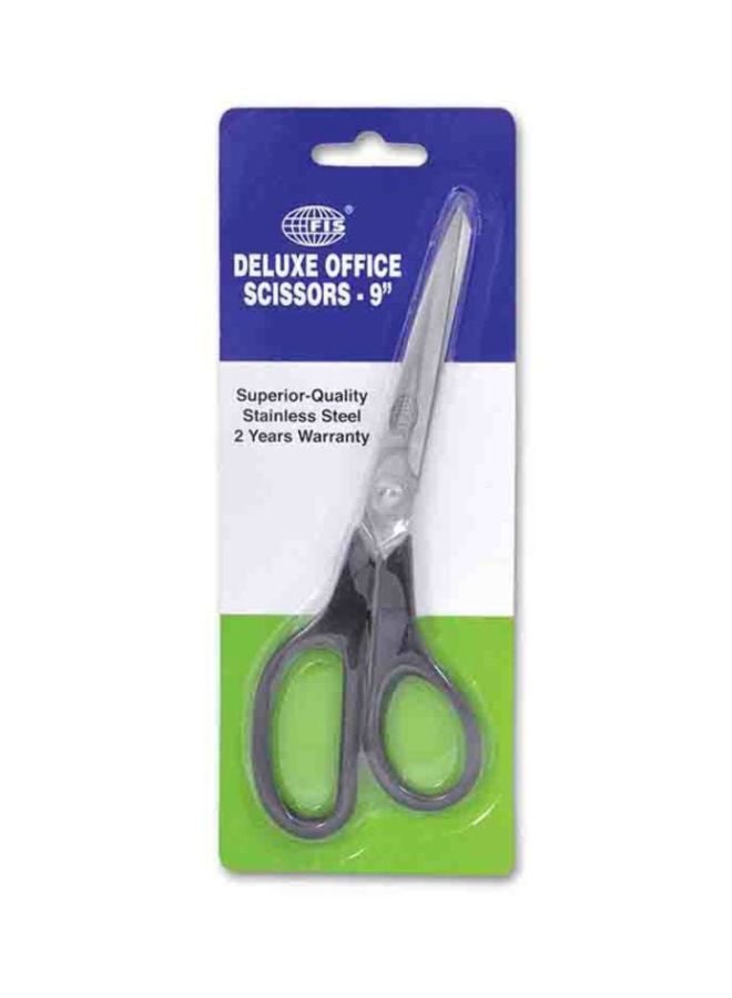 Deluxe Office Scissors Silver/Black - v1615916436/N18613119A_2